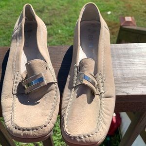Casual suede loafers
